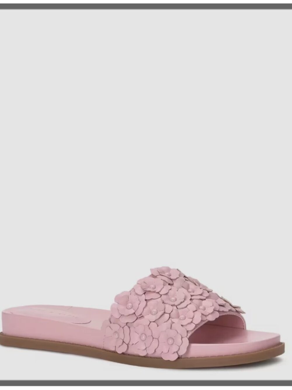 Women's Floral Kelly & Katie slide sandals pink